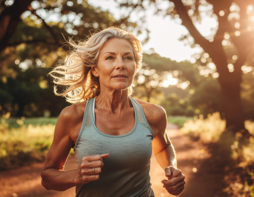 快活にジョギングを楽しんでいたらいつの間にかランニングレベルのスピードで走っていたイメージ。